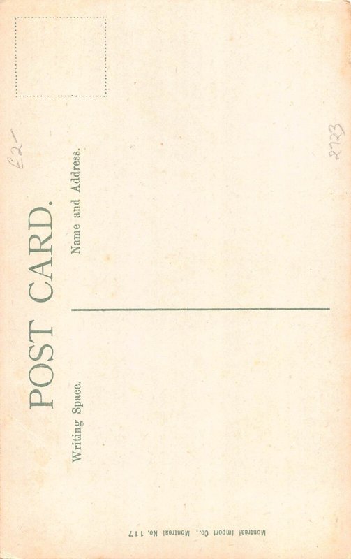 A893 Canada Elevator Montreal Funicular vintage postcard