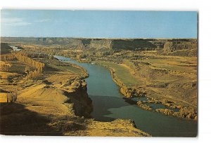 Twin Falls Idaho ID Vintage Postcard Snake River Gorge