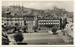 Germany Bamberg Schönleinsplatz RPPC 06.56