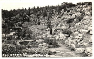 Vintage Postcard 1920's View Rock Garden Hamilton Canada CAN