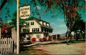 Hofman House Hotel and Restaurant Conway New Hampshire Chrome Postcard B11
