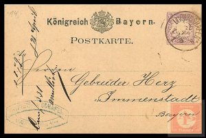 Kingdom of Bavaria Postcard