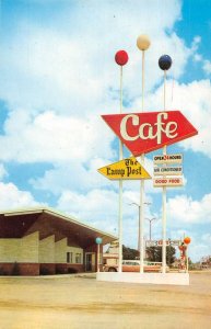 Hastings Nebraska The Lamp Post Cafe Vintage Postcard AA32496