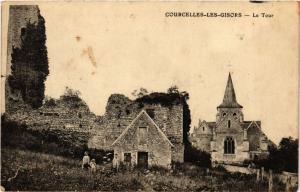 CPA COURCELLES-les-GISORS - La Tour (297043)