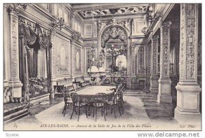 Interior- Annexe De La Salle De Jeu De La Villa Des Fleurs, Aix-Les-Bains (Sa...