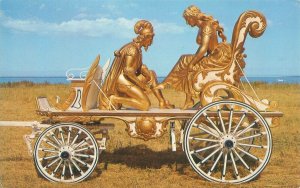 Baraboo Wisconsin Circus World Museum Cinderella Float Chrome Postcard