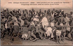 Sudan Soudan Effet Produit par une Poignée Natives Vintage Postcard C038