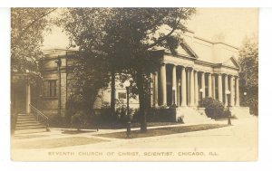 IL - Chicago. Seventh Church of Christ Scientist  RPPC