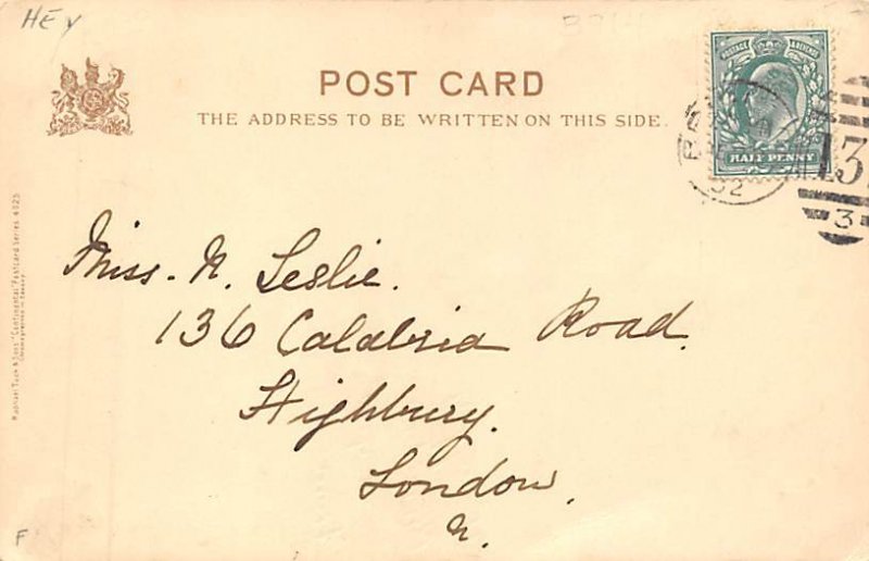 Artist Raphael Kirchner Series 4025 Artist Signed 1902 