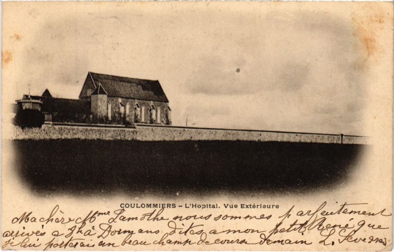 CPA Coulommiers L'Hopital, vue exterieure FRANCE (1289822)