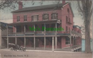 America Postcard - Way Side Inn, Aurora, New York  RS31491