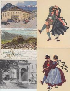 SALZBURG AUTRICHE AUSTRIA 11 Cartes Postales 1900-1940 (L3513)