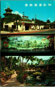 Lau Yee Chai Chinese Restaurant Hawaii HI Waikiki UNP Chrome Postcard Q13