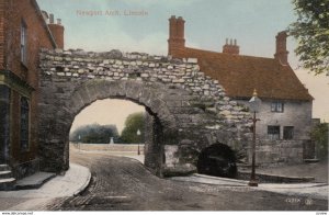 LINCOLN , England, UK , 1900-10s ; Newport Arch