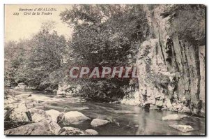 Avallon - Surroundings - Crot of Lightning - Old Postcard