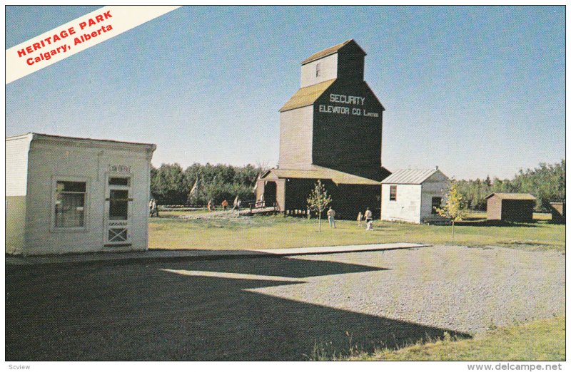 Heritage Park, Grain Elevator, Law Office, CALGARY, Alberta, Canada, 40-60´s