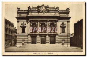 Old Postcard The theater Sete