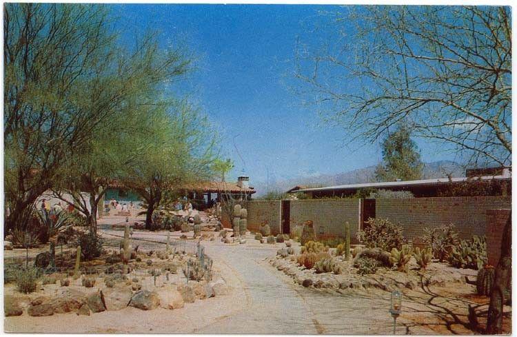 Tucson, Arizona, Early View of Ghost Ranch Lodge