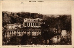 CPA MORTAGNE-sur-SEVRE - Vue générale du Tissage (637352)