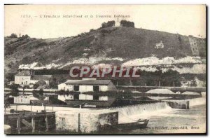 Old Postcard Sens L & # 39ermitage Saint Bond and the new Robinson