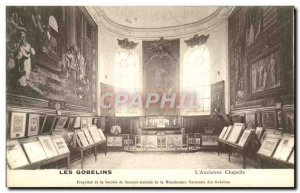 Old Postcard Goblins L & # 39Ancienne Chapel Paris Museum