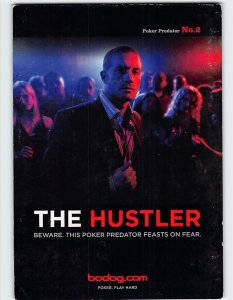 Postcard The Hustler, Poker Predator No. 2, bodog.com