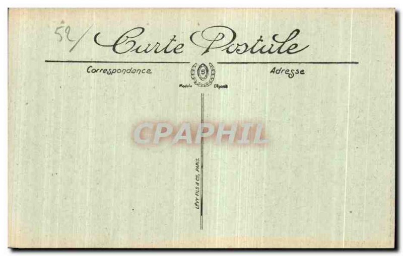 Old Postcard Chaumont General view General view