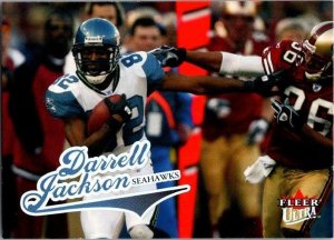 2004 Fleer Football Card Darrell Jackson Seattle Seahawks sk9360