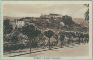 85867 - vintage postcard - MASSA CARRARA city - Malaspina Castle 1940-