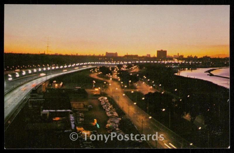 Lakeshore Blvd. and Lake Ontario