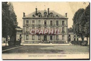 Old Postcard Blowing Sevran Livry National