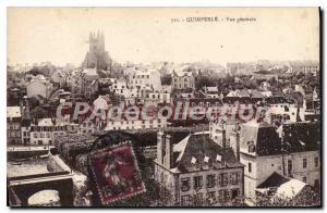 Postcard Old Quimperle general view