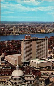 High View Sheraton Boston Hotel Prudential Center Massachusetts MA Postcard UNP 
