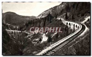 Postcard Old Franche Comte Jura Morez Picturesque Four Viaduct