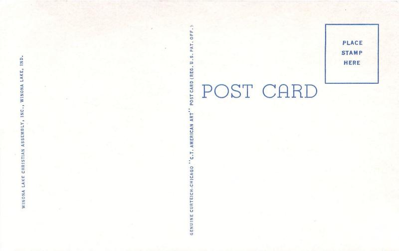 WINONA LAKE INDIANA BILLY SUNDAY TABERNACLE SEATING 8,000... / HipPostcard