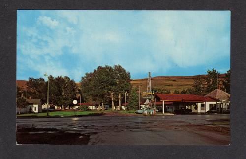 MT Harley's Motel RED LODGE MONTANA POSTCARD PC