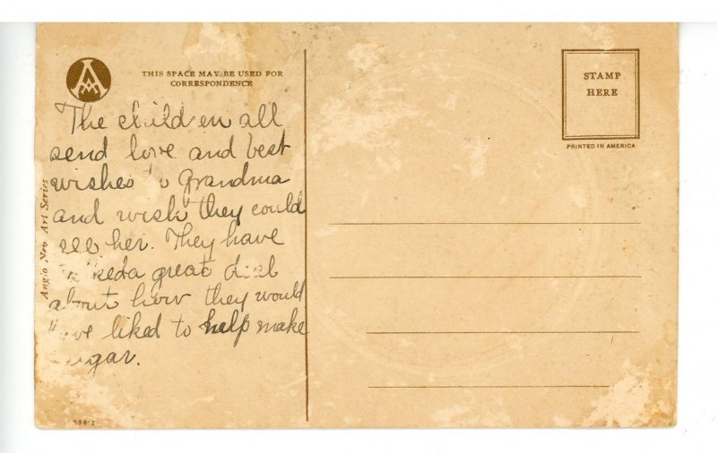 Greeting - Birthday     (crease)