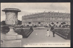 France Postcard - Versailles - La Facade Du Chateau Et Le Parterre Du Midi B1150