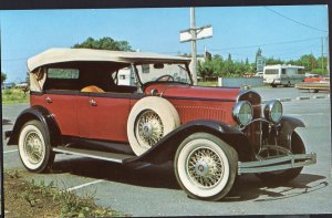 Classic Car Postcard 1929 CHRYSLER Model 75 Phaeton