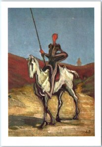 Postcard - Don Quixote By Daumier, Nouvelle Pinacotheque - Munich, Germany