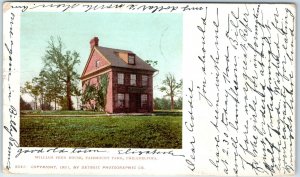 1901 UDB Philadelphia, PA William Penn House Detroit Postcard, Adolph Meier A228