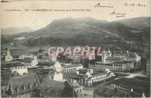 Old Postcard Puy de Dome La Bourboule View from Roche des Fees