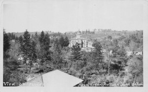 J77/ Auburn California Postcard RPPC c1930s Auburn Court House  396