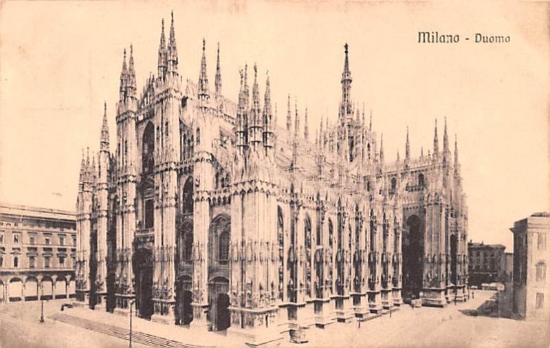 Milano Duomo Italy Unused 