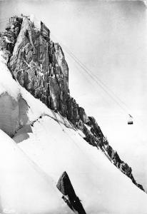 BR29127 Chamonix Mont Blanc gare d arrivee du telepherique de l aiguille france