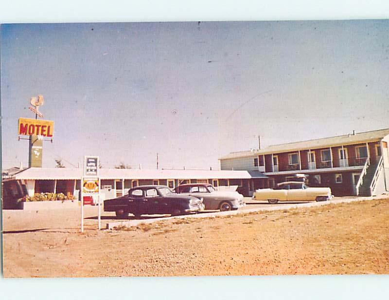 Unused 1940's MOTEL SCENE Great Falls Montana MT hk0508@