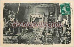 Old Postcard Chateau de Brissac Duchess Room