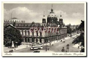 Postcard Old Berlin Unter den Linden