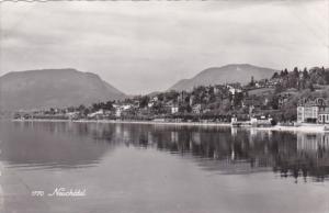 Switzerland Neuchatel Panorama vom Strand Photo