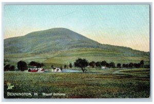 Bennington Vermont Postcard Mount Anthony Exterior Field c1910 Raphael Tuck Sons